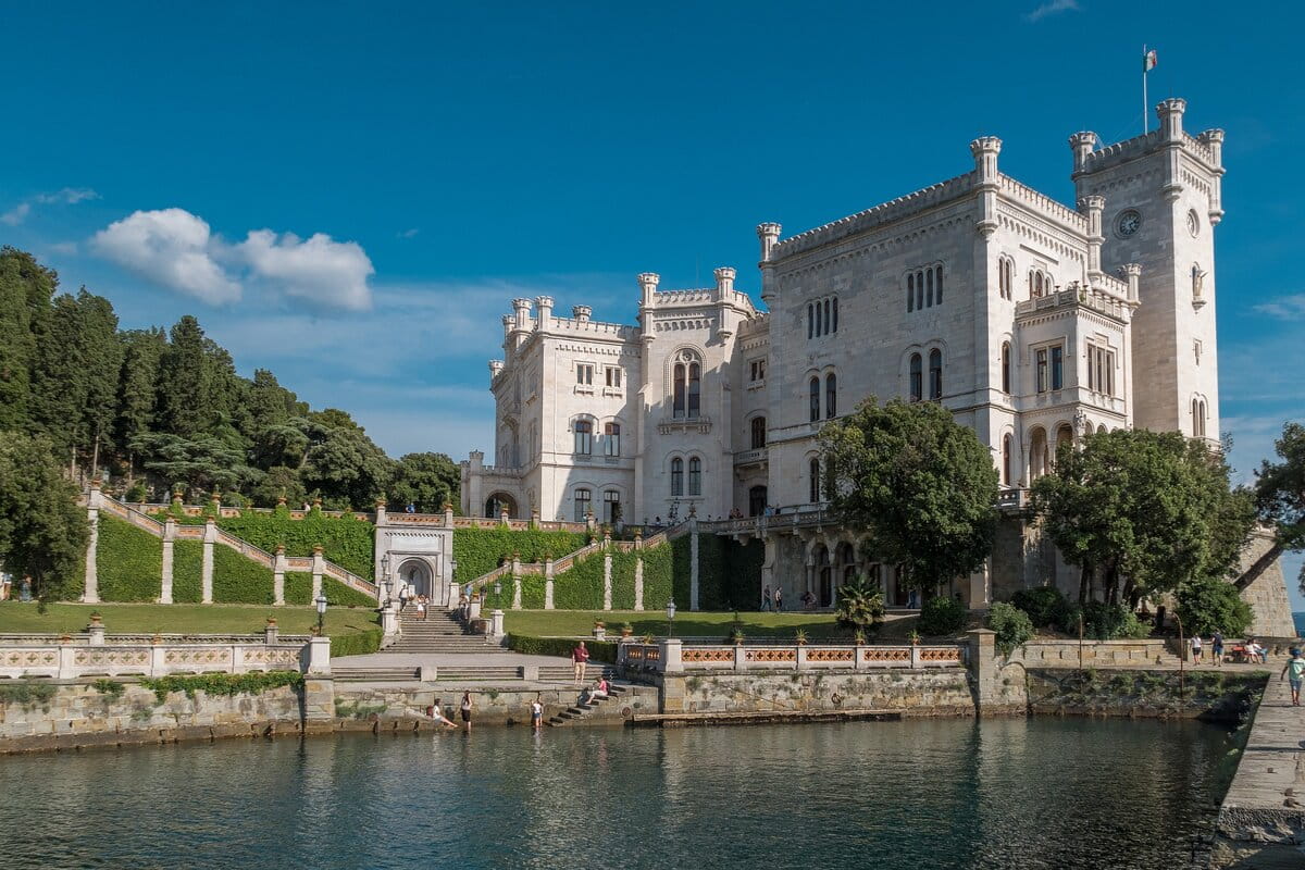 Cities in Italy Trieste Castello di Miramare