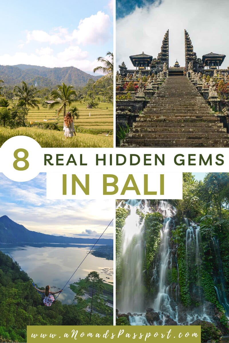 8 Best Hidden Gems in Bali