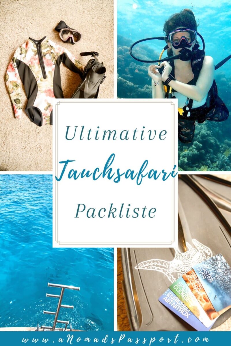 Packliste fuer Tauchsafaris