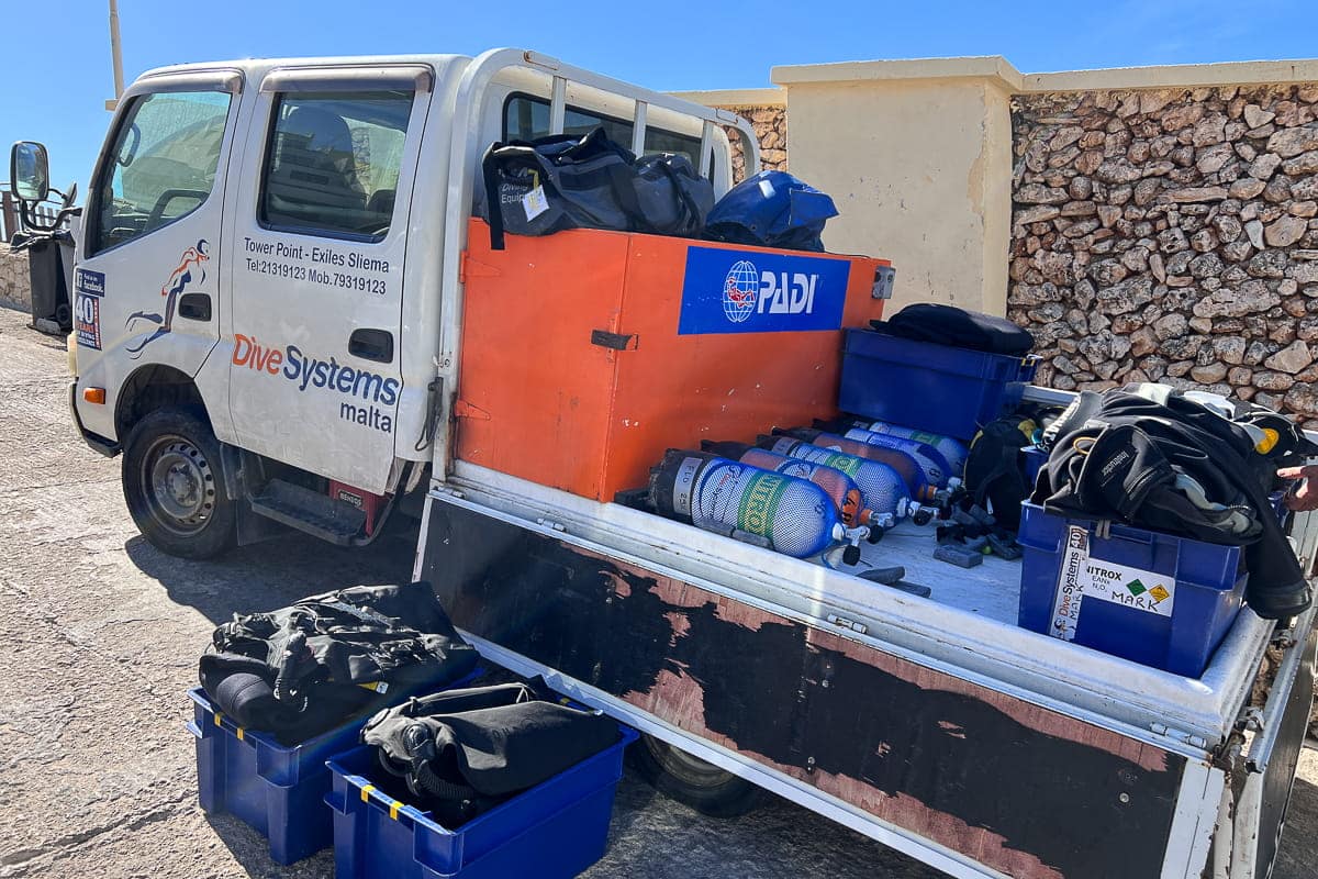 Dive Systems Truck