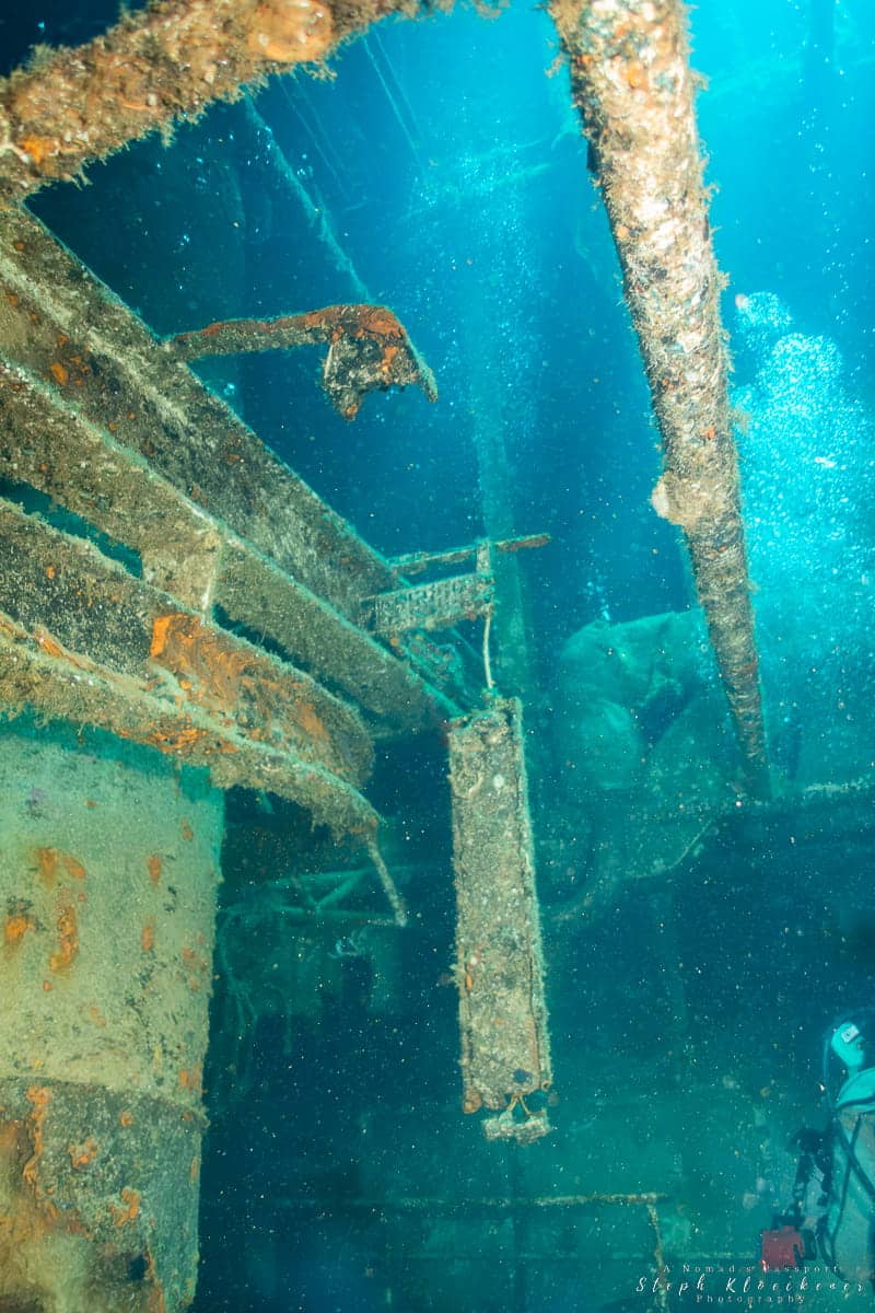 Dive Um El Faroud Engine Room
