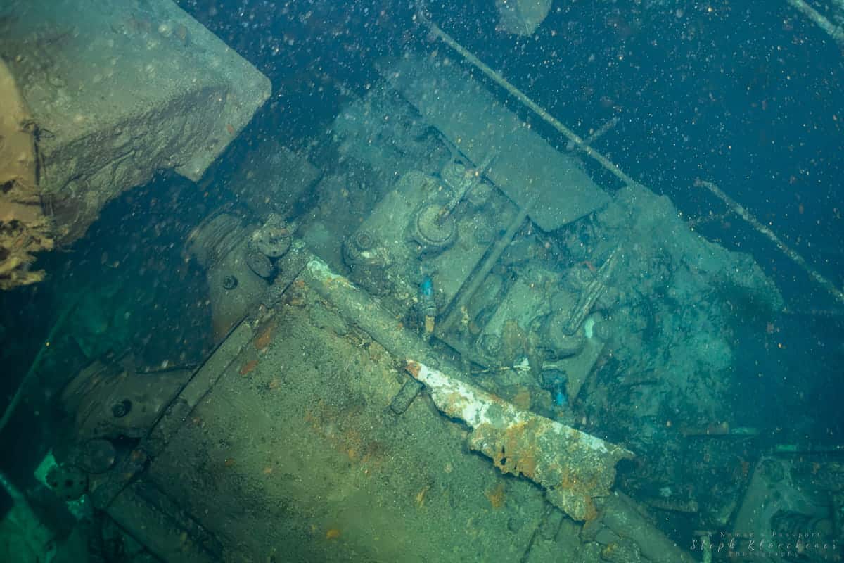 Diving Malta Um El Faroud Engine