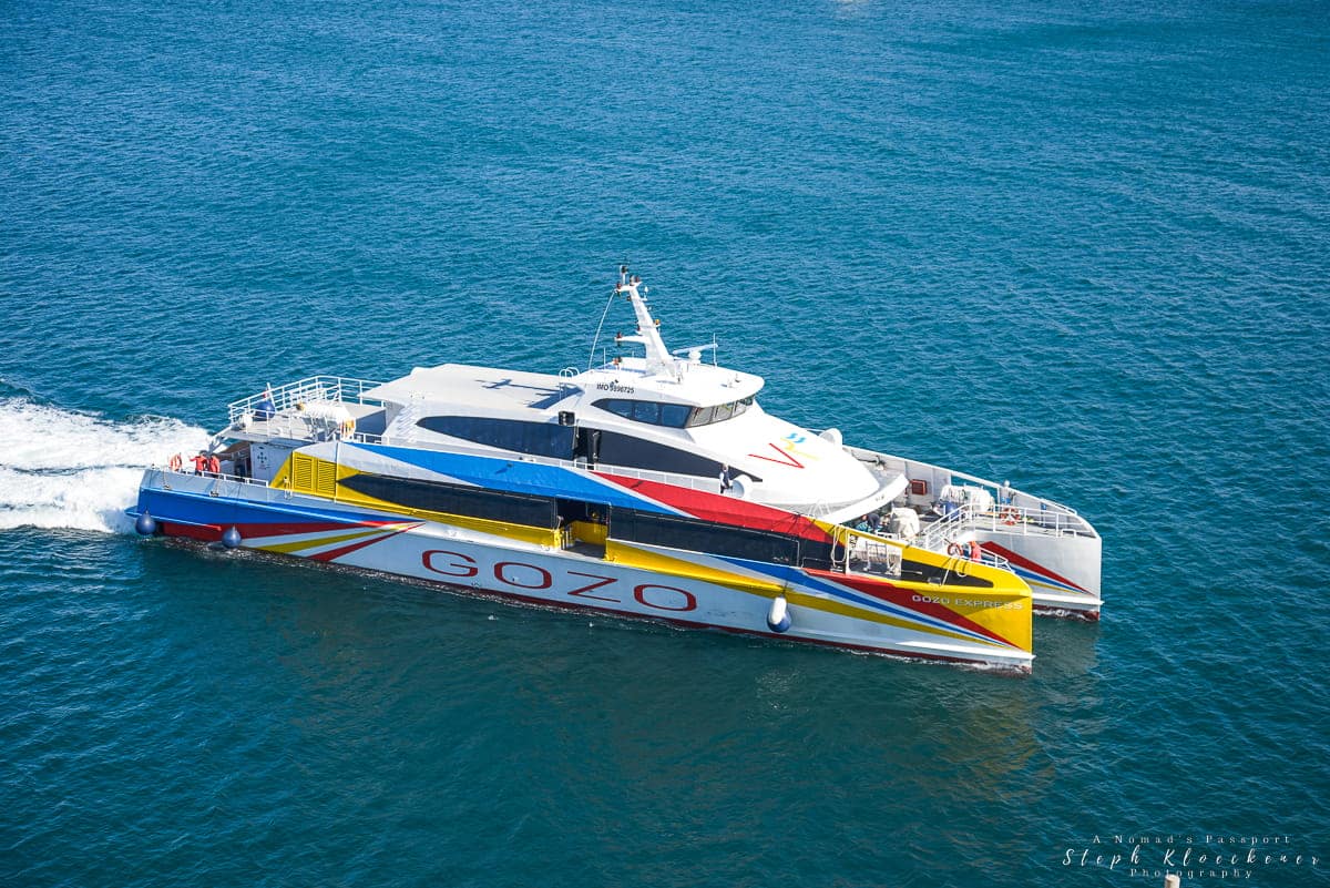 Getting to Gozo from Valletta