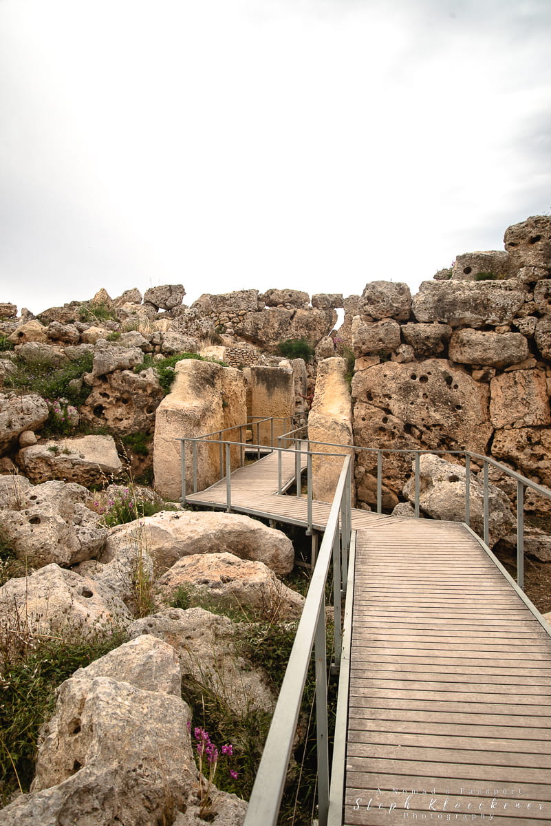 Heading into the Ggantija Temples
