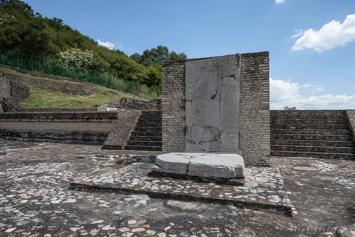 Cholula Archeological Site Courtyard of Altars
