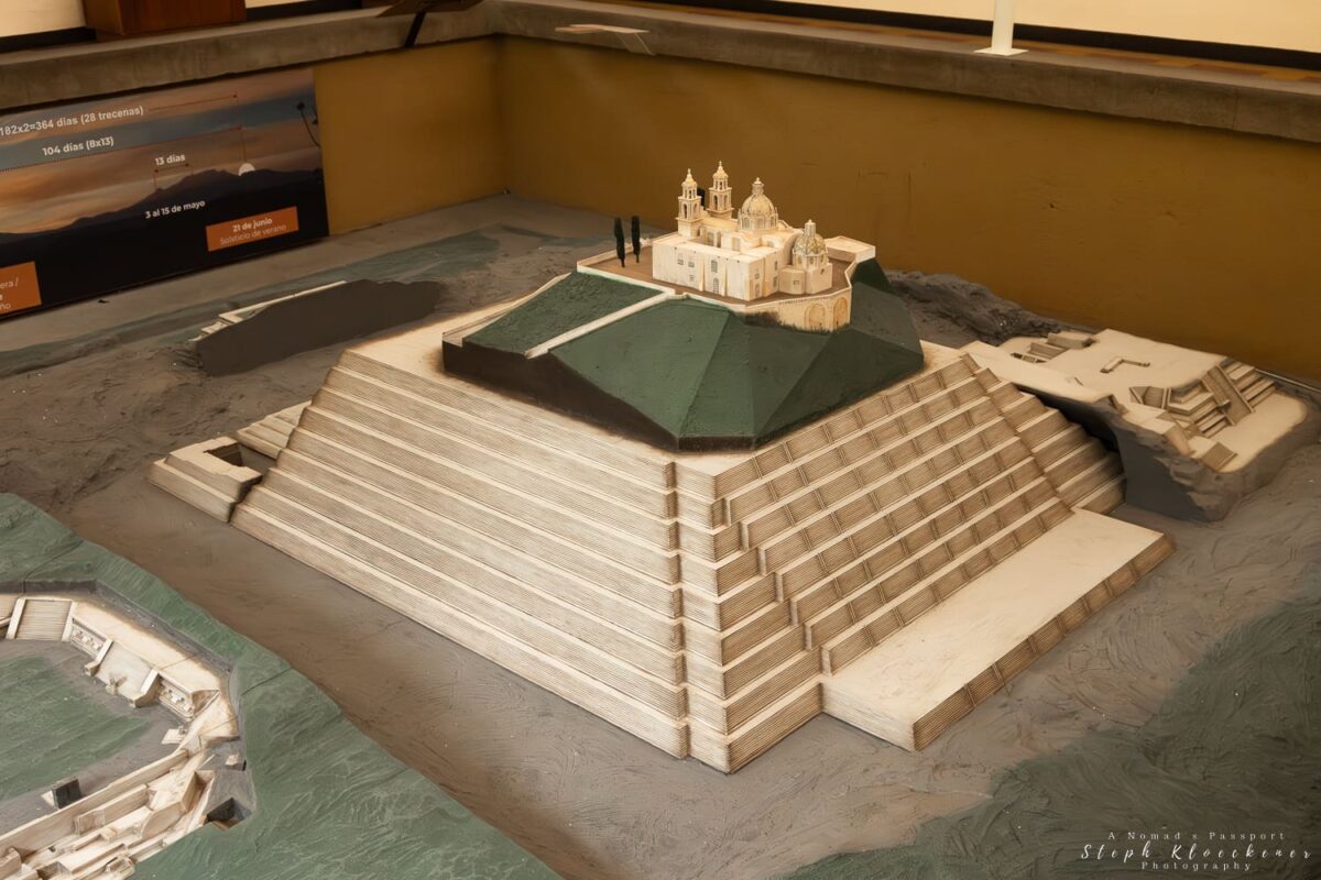 Cholula Pyramid Model