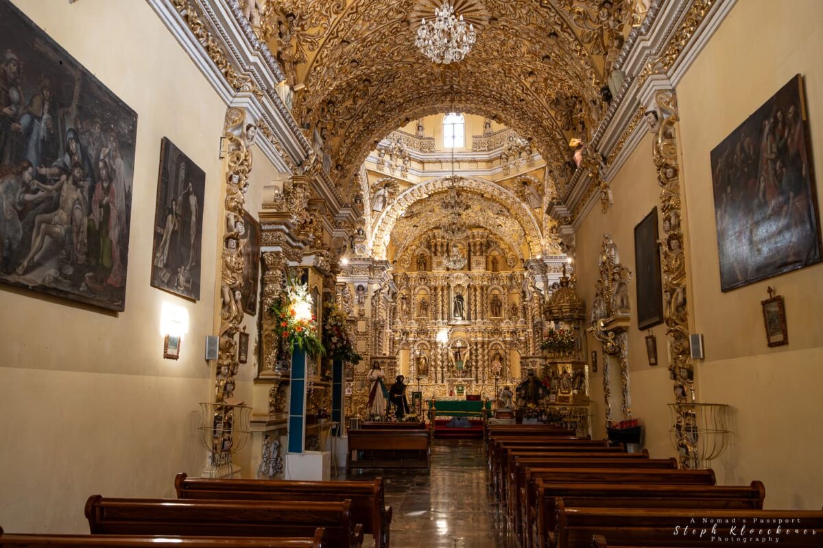 Cholula San Francisco Acatepec Interior
