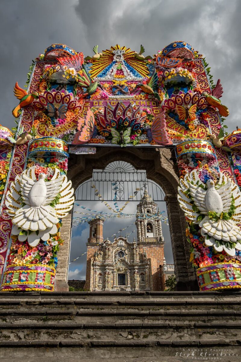 San Francisco Acatepec Entrance Gate