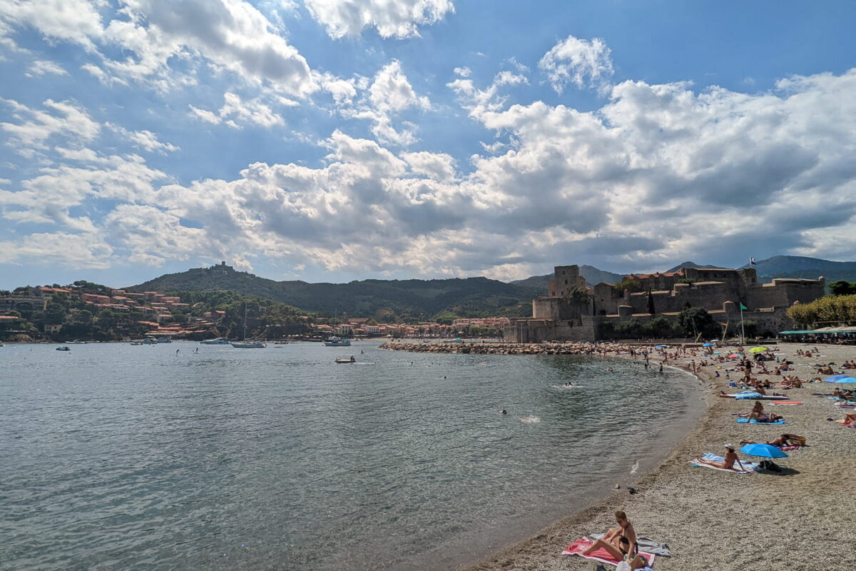 Beach near Collioure