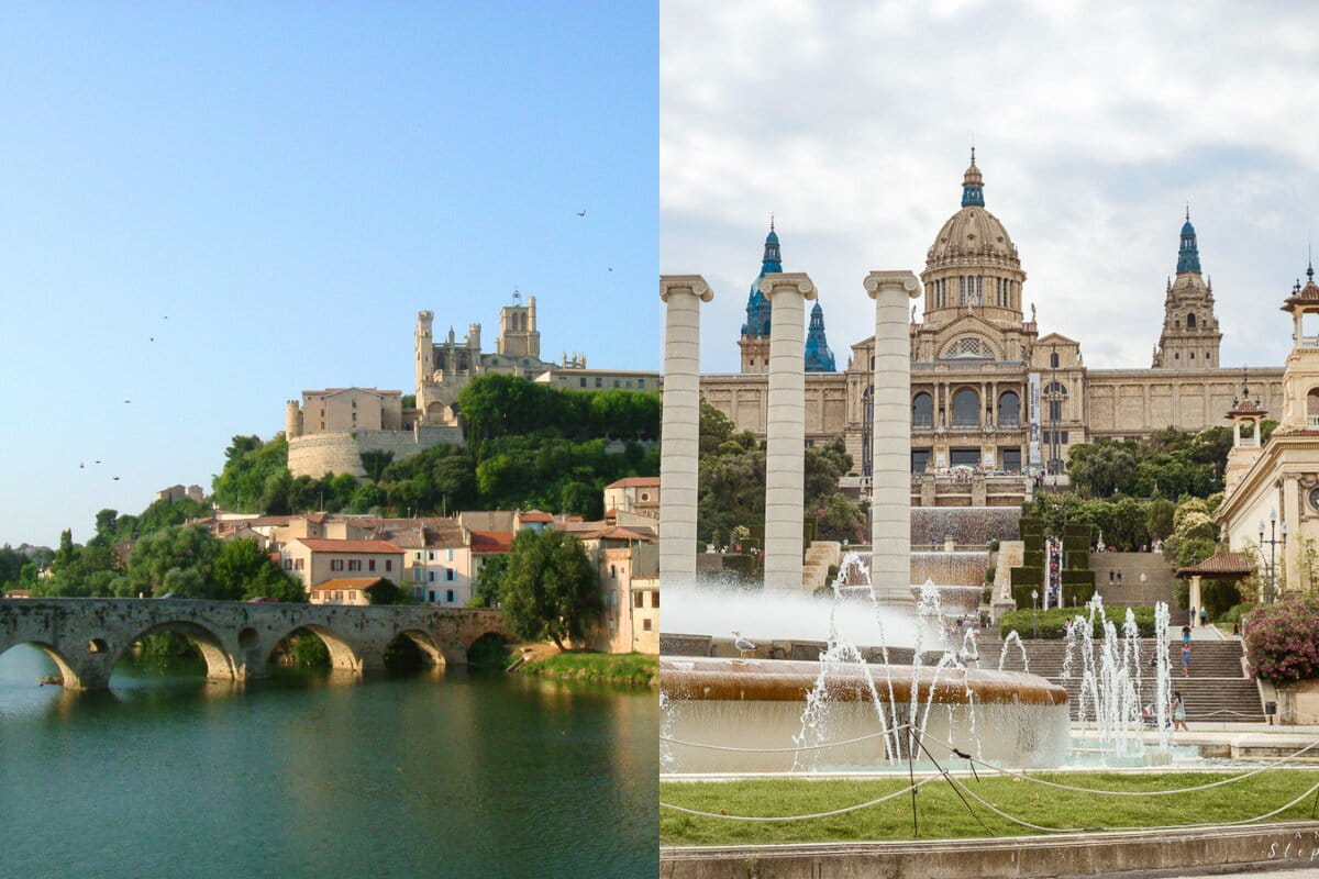 Montpellier to Barcelona Road Trip
