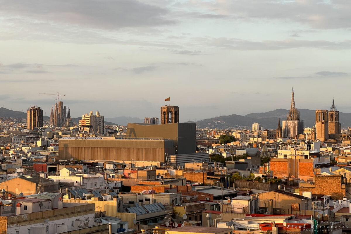 Rooftop View Barcelona